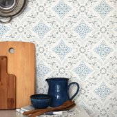 Ochre in a room