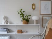 White in a room