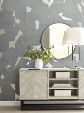 Crystal in a room