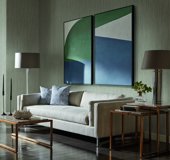 A Field in a room